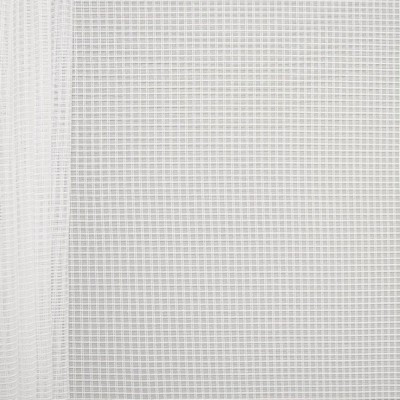 Kasmir Graceful Sheer Snow in 1465 White Polyester
 Fire Rated Fabric NFPA 701 Flame Retardant  Extra Wide Sheer   Fabric